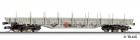 15587 Tillig 4 axle Flat car